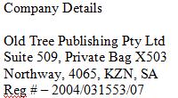 company address DCMA